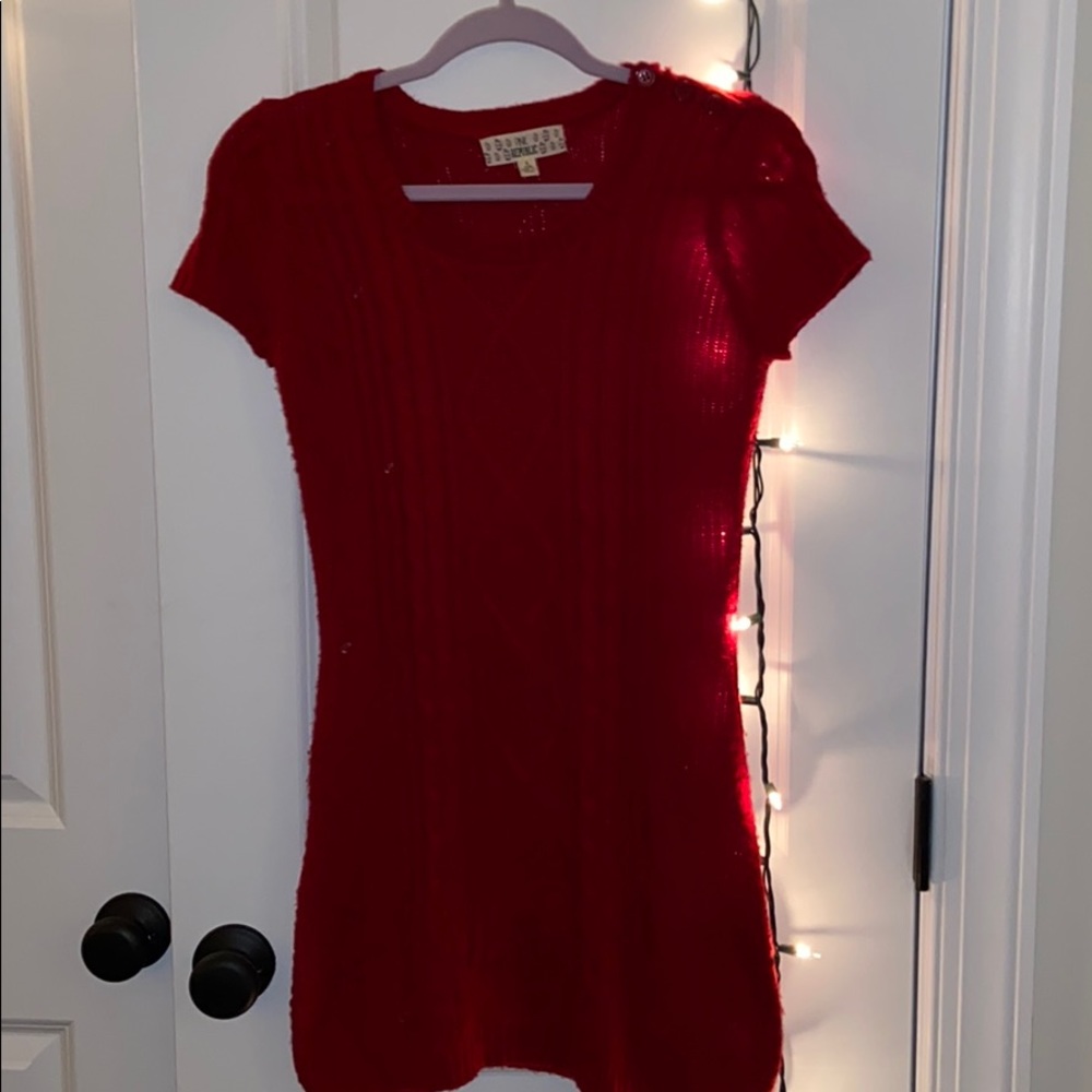 A Pink Republic Large Red Children’s Dress